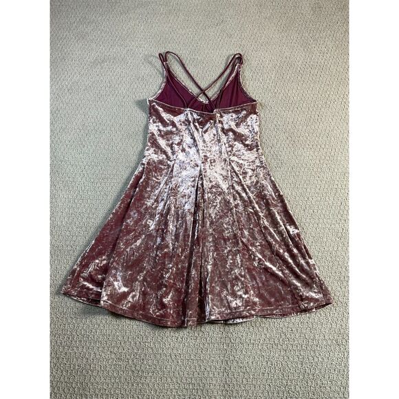 American Eagle Crushed Velvet Strappy Dress - Picture 1 of 5